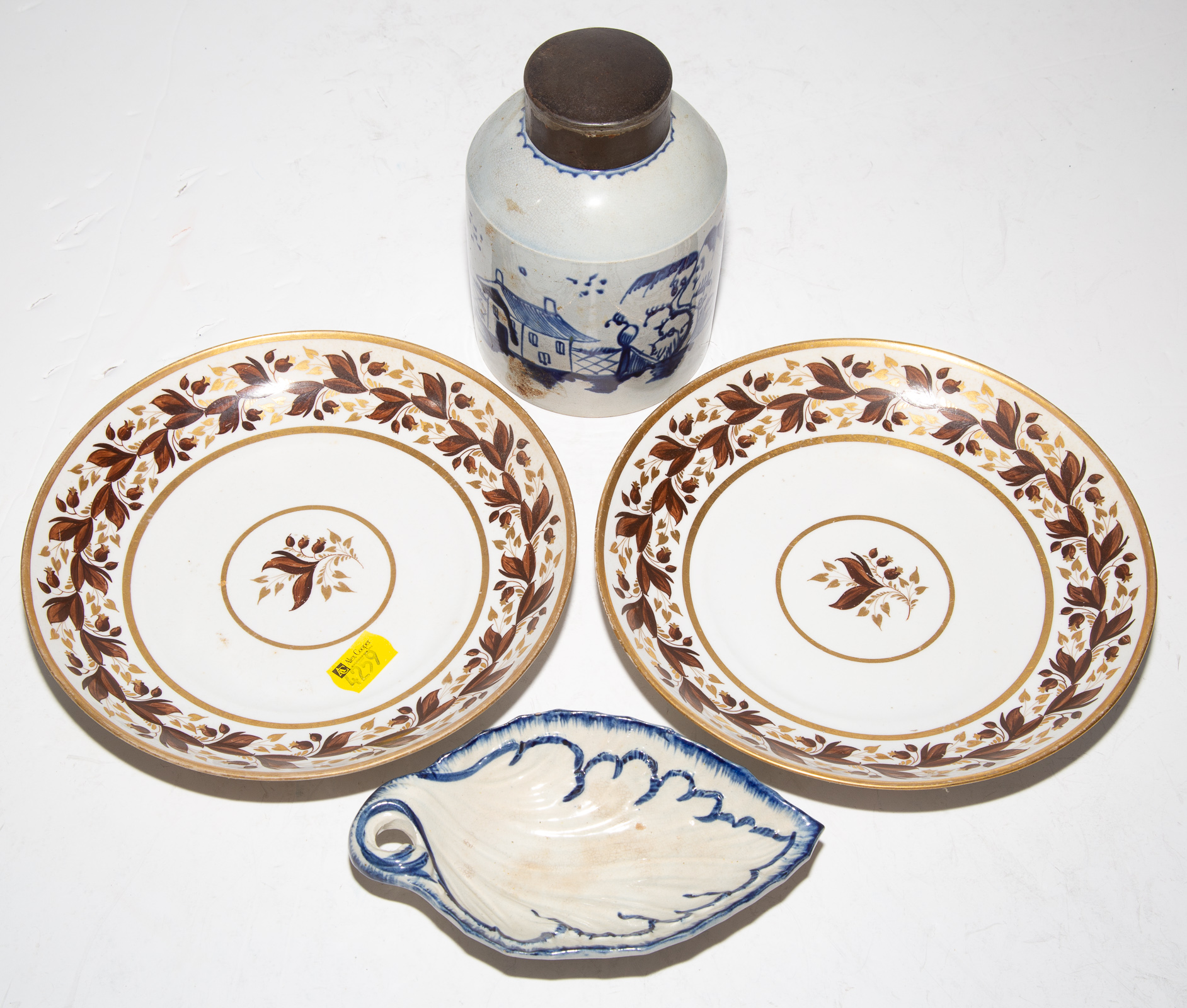ASSORTED EARLY CERAMICS Includes 338b51