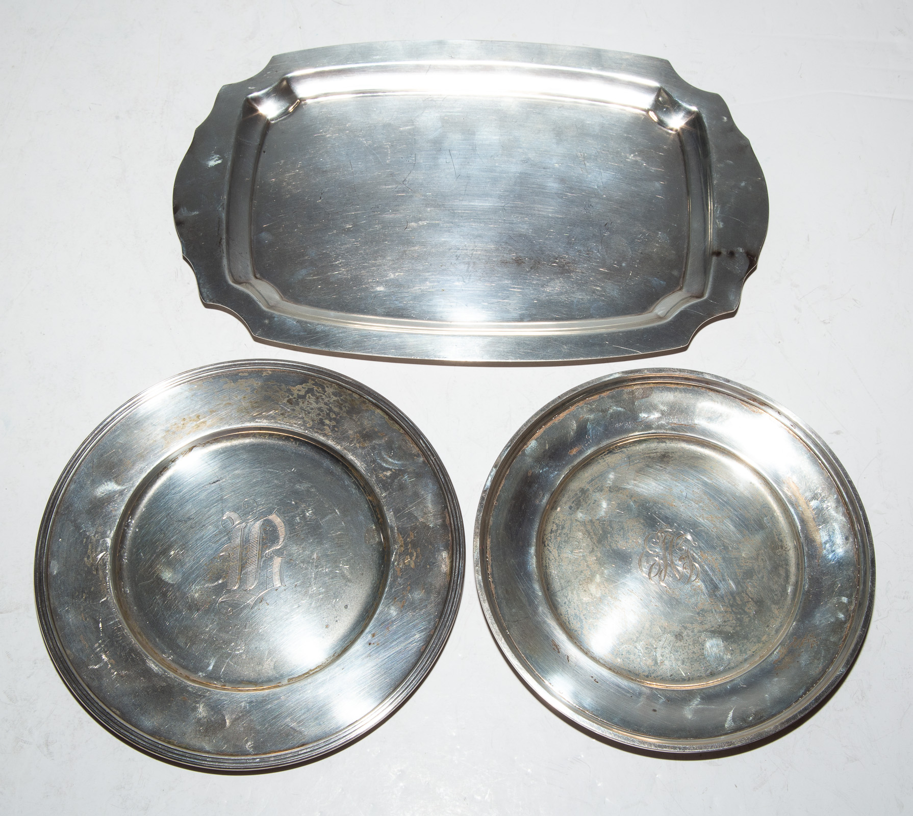 THREE PIECES AMERICAN STERLING