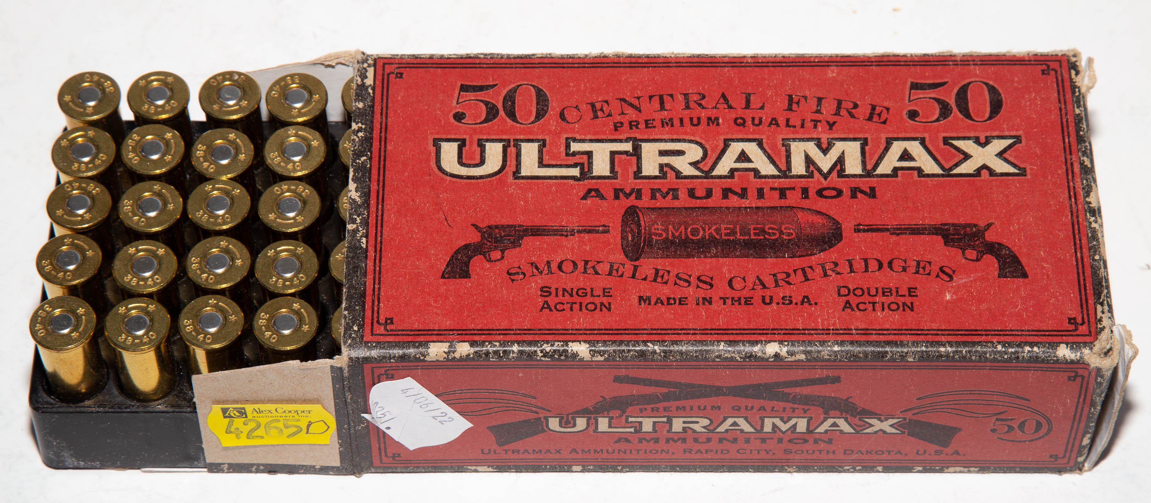 VINTAGE COMPLETE BOX OF 50 ULTRAMAX