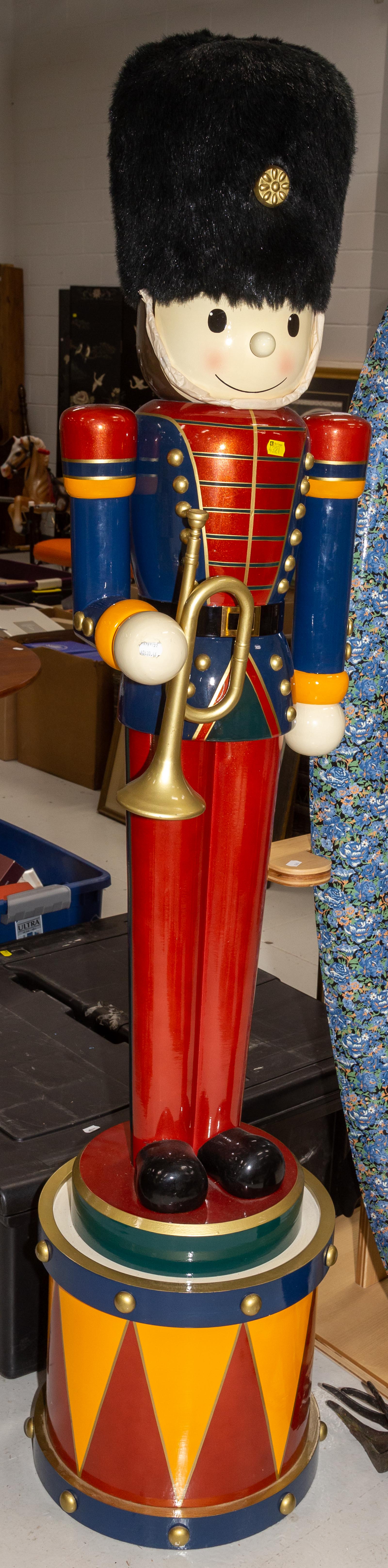 NEARLY LIFE SIZE NUTCRACKER FIGURE