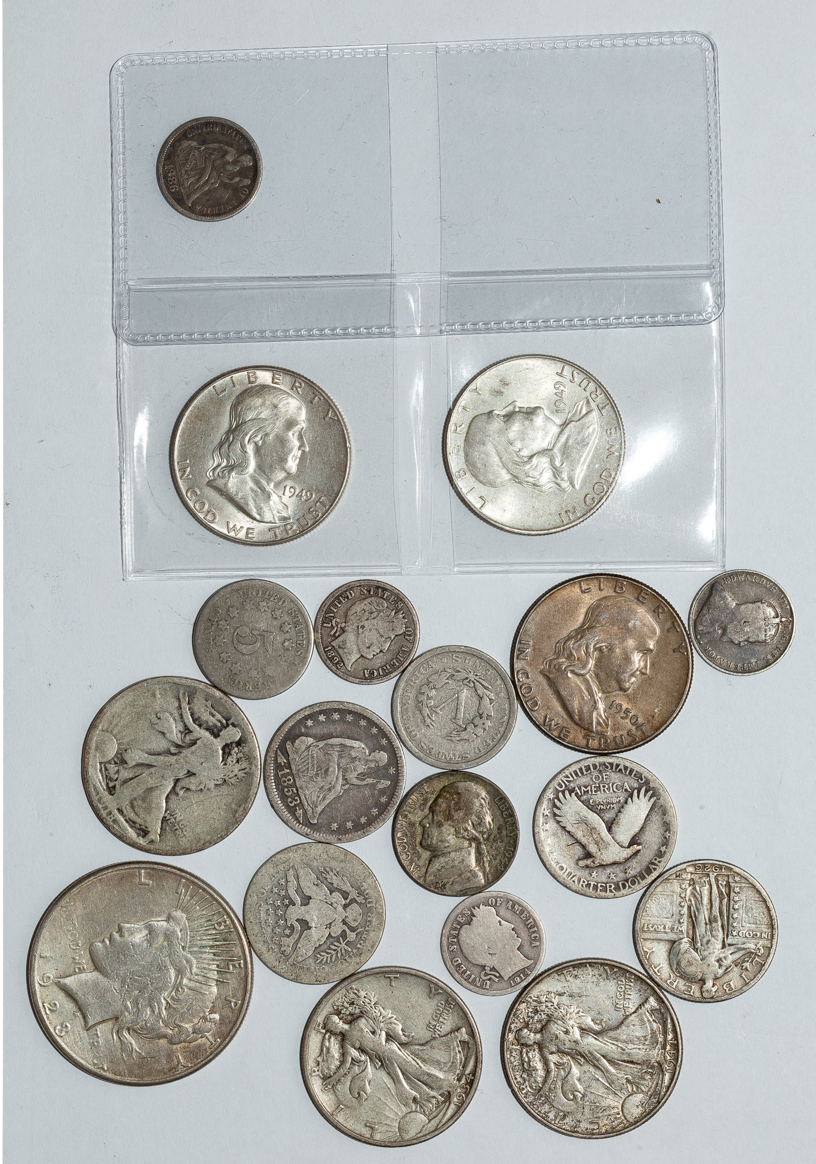 US TYPE COIN COLLECTION, MAINLY
