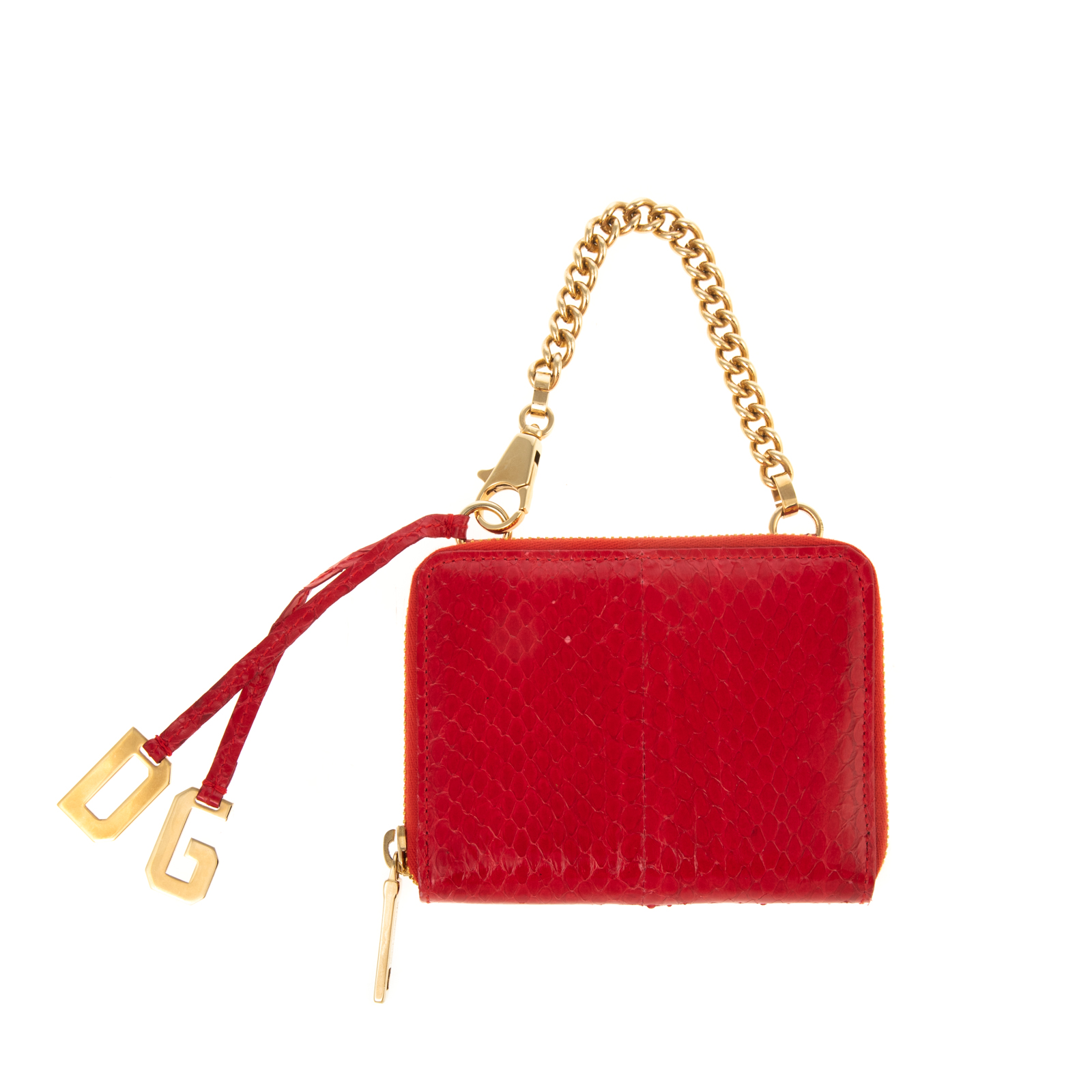 A DOLCE & GABBANA SNAKE WRISTLET