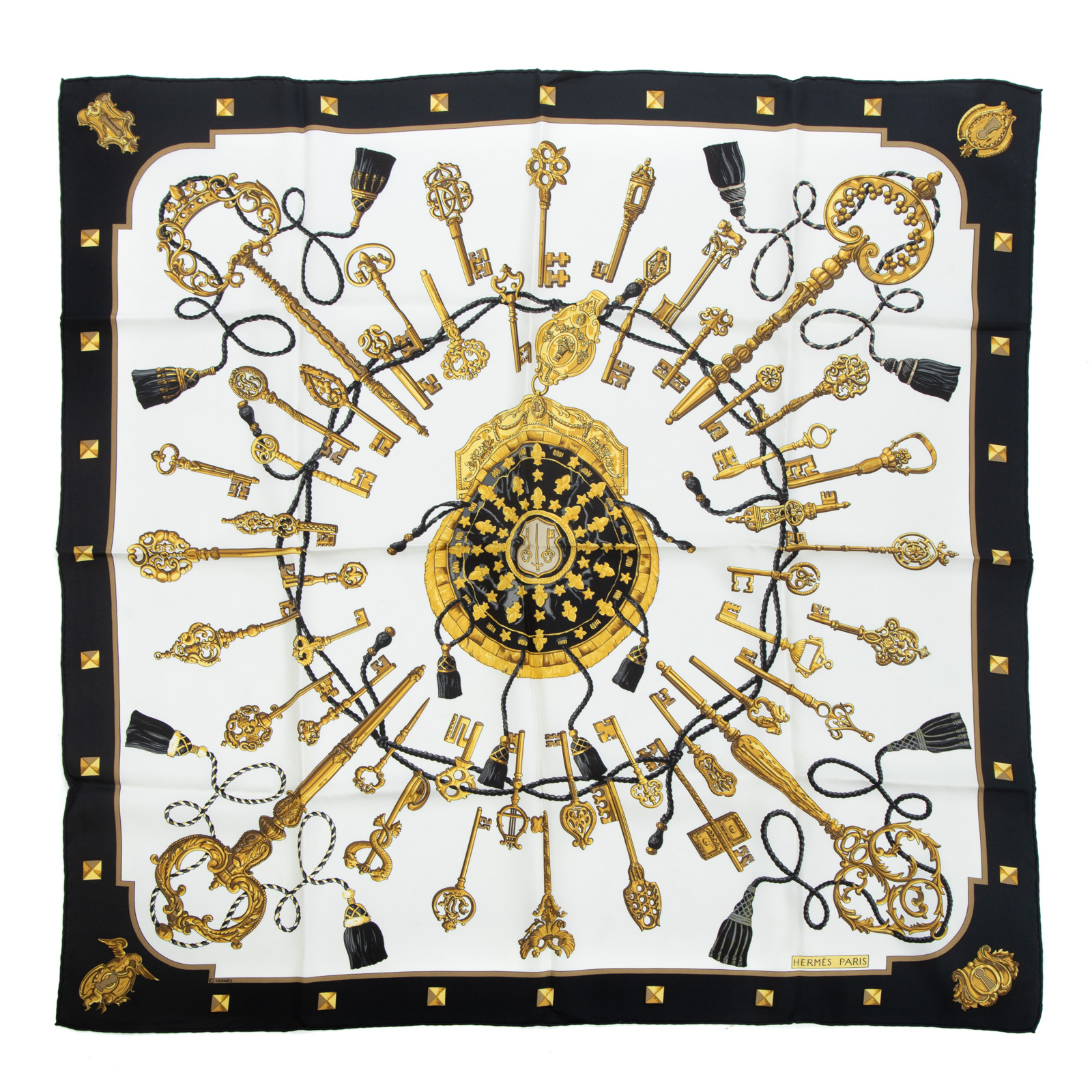 AN HERMES “LES CLES” SCARF