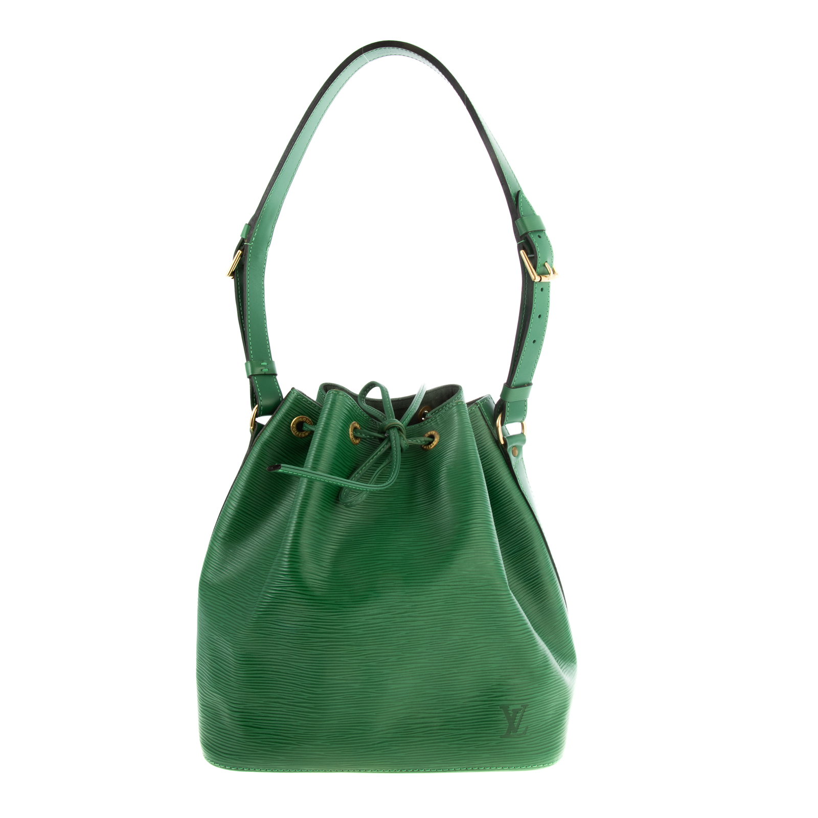 A LOUIS VUITTON EPI NOE PM A green 338dda