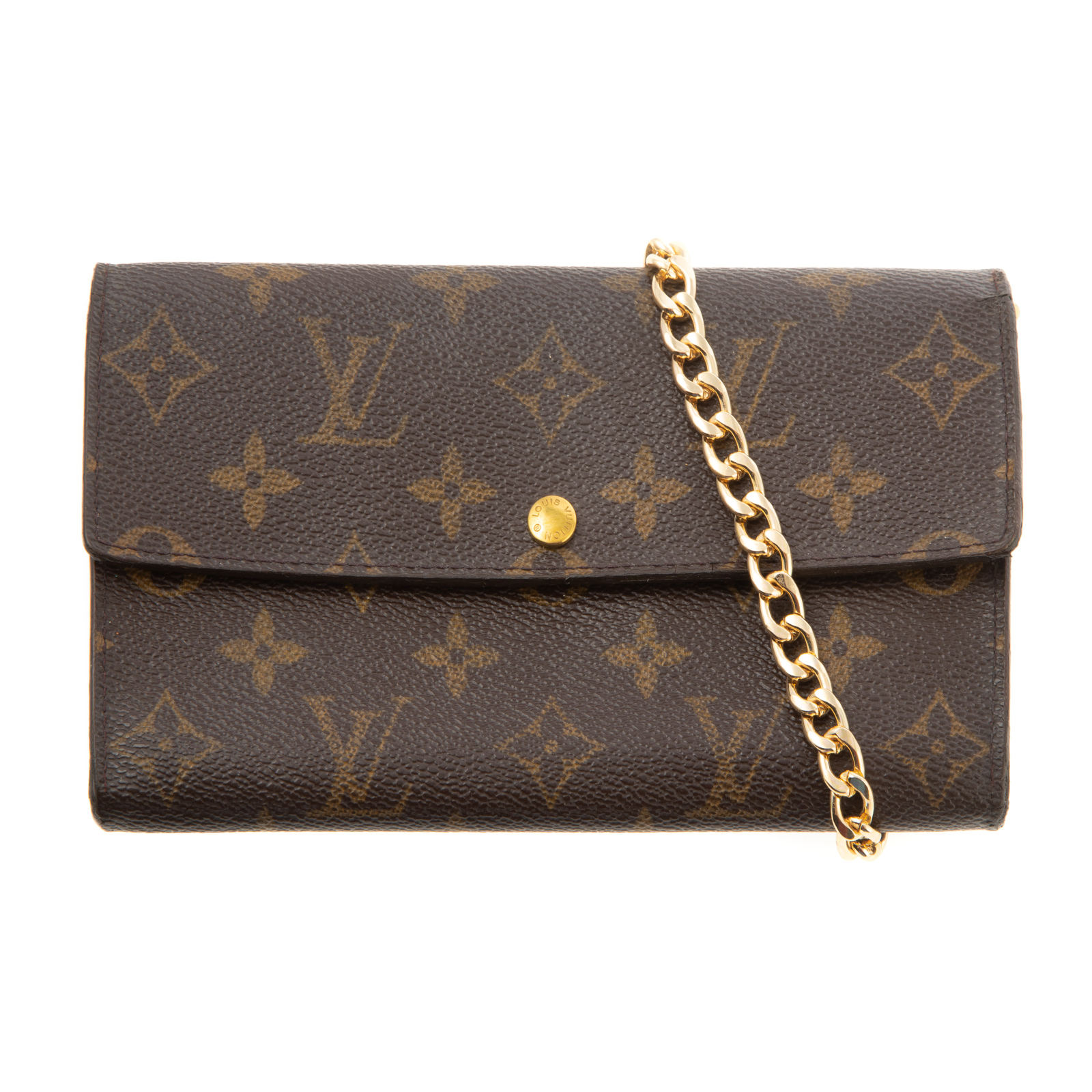 A LOUIS VUITTON SARAH WALLET ON 338deb