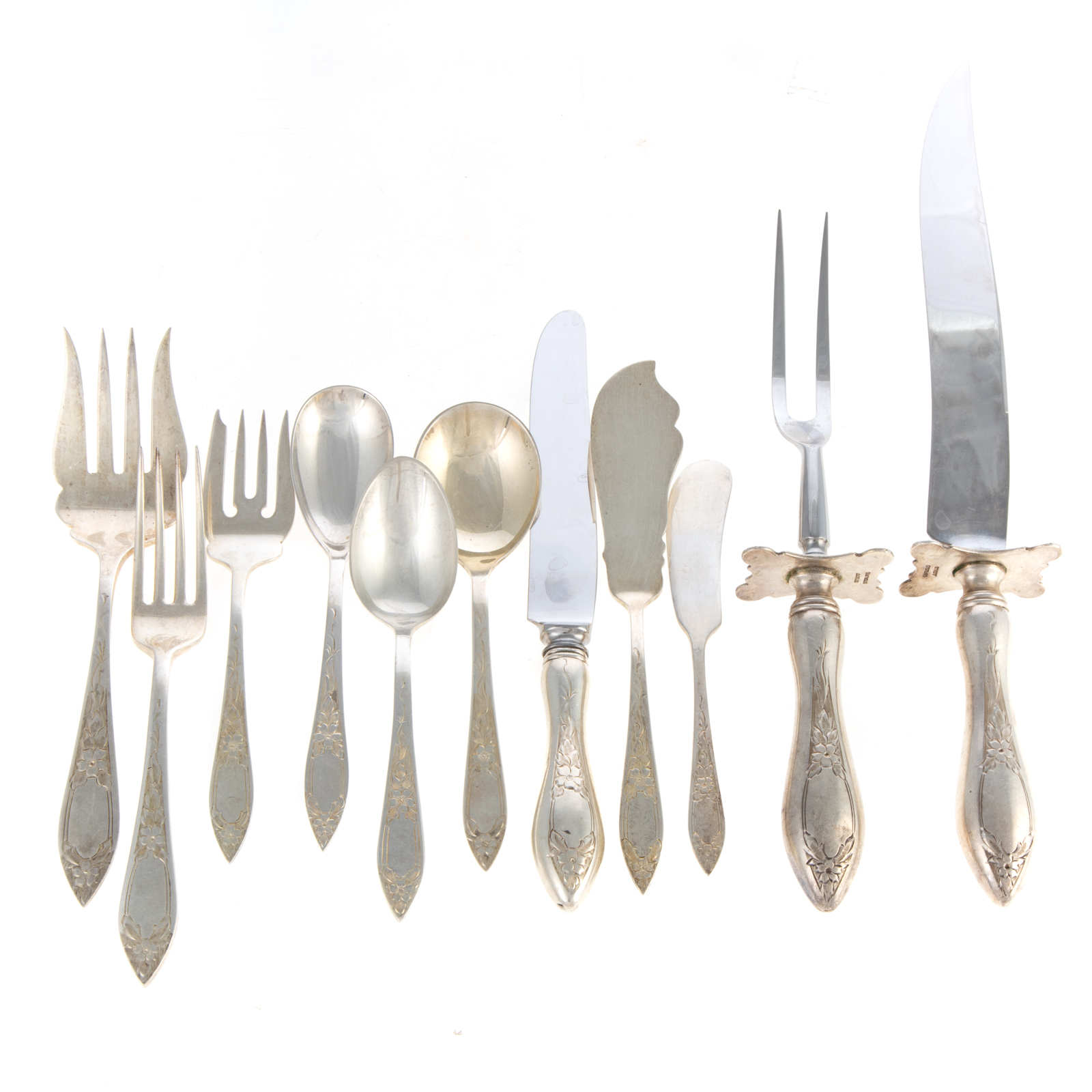 STIEFF STERLING "LADY CLAIRE" FLATWARE