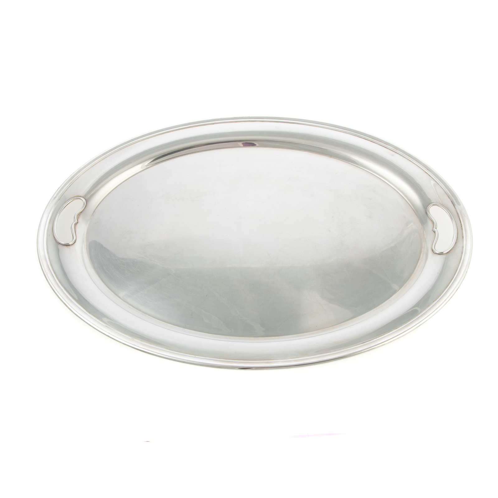 GORHAM STERLING OVAL SERVING TRAY 338e1e