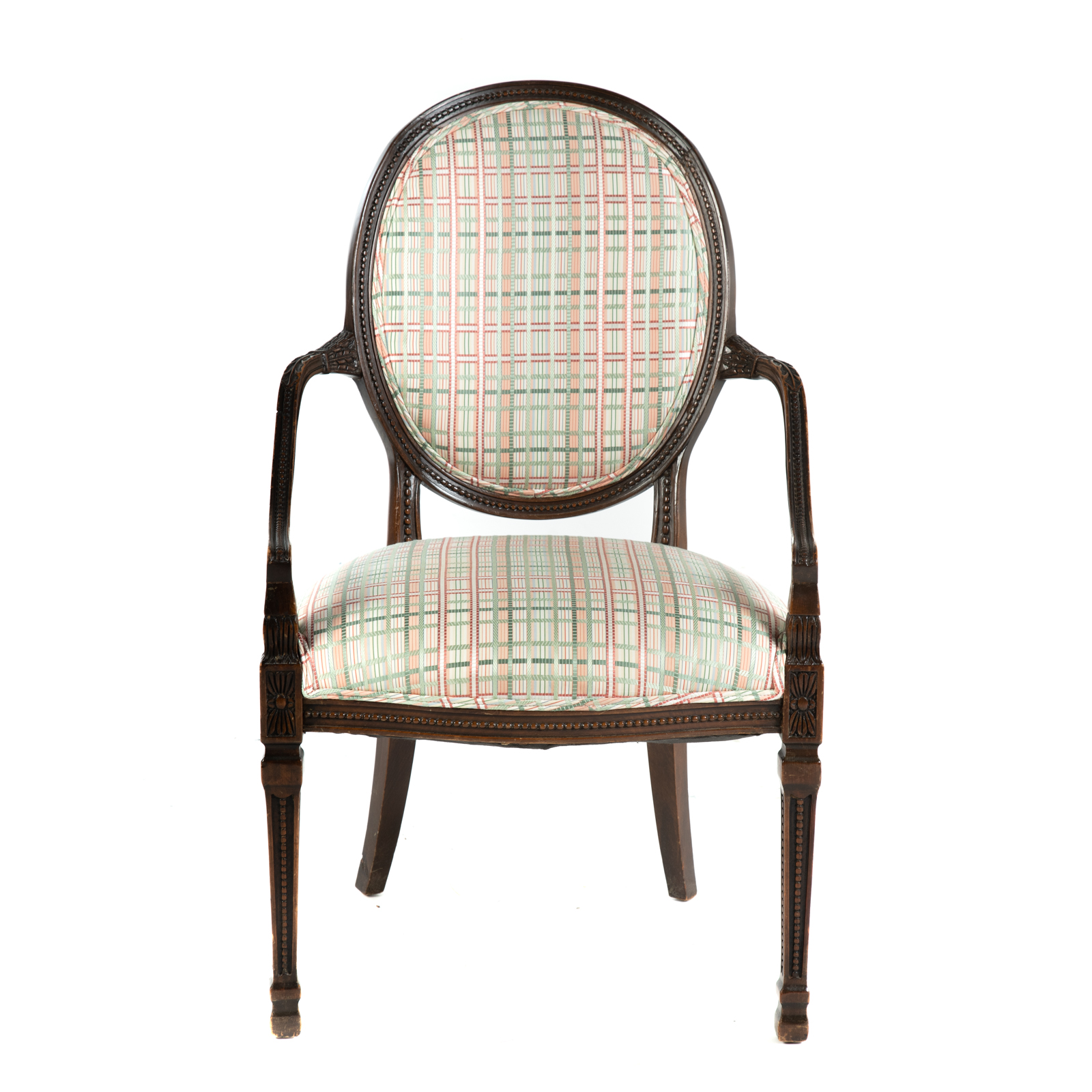 REGENCY STYLE MAHOGANY ARM CHAIR 338e61