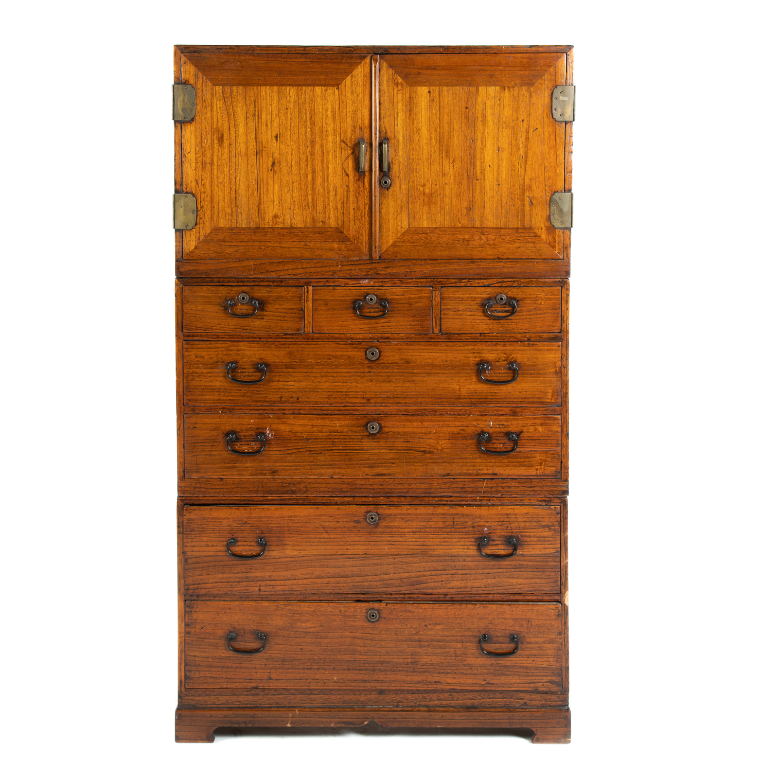 CHINESE SOFTWOOD CABINET 20th century;