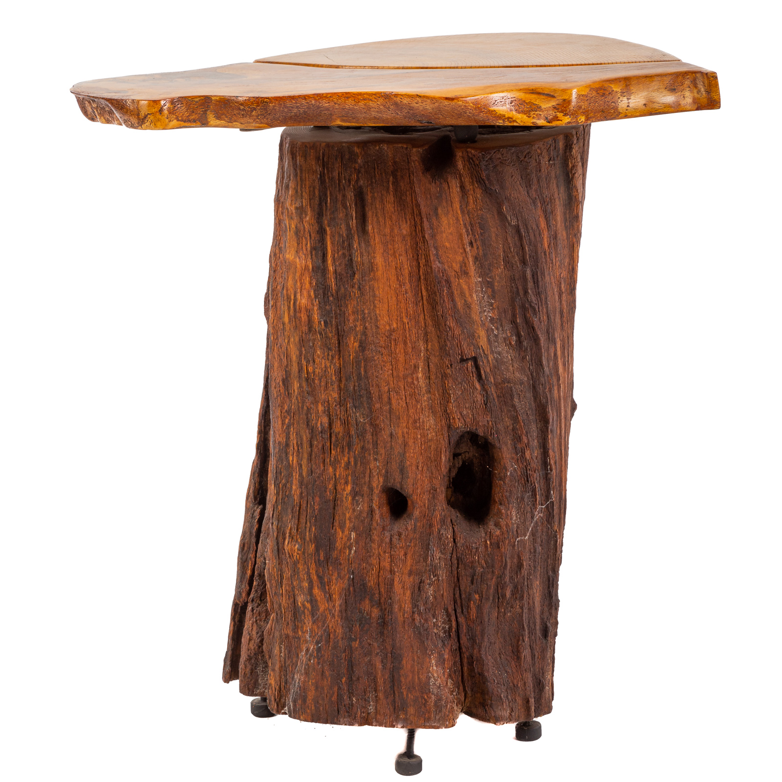 CUSTOM LIVE EDGE TREE STUMP PEDESTAL 338e91