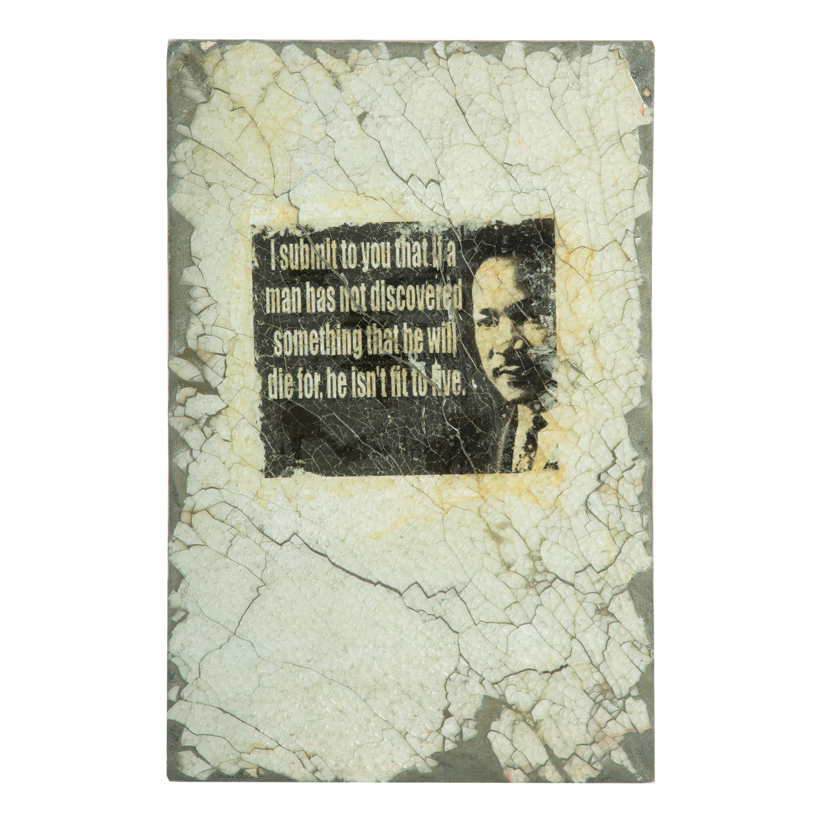 LORING CORNISH. UNTITLED MLK, MIXED