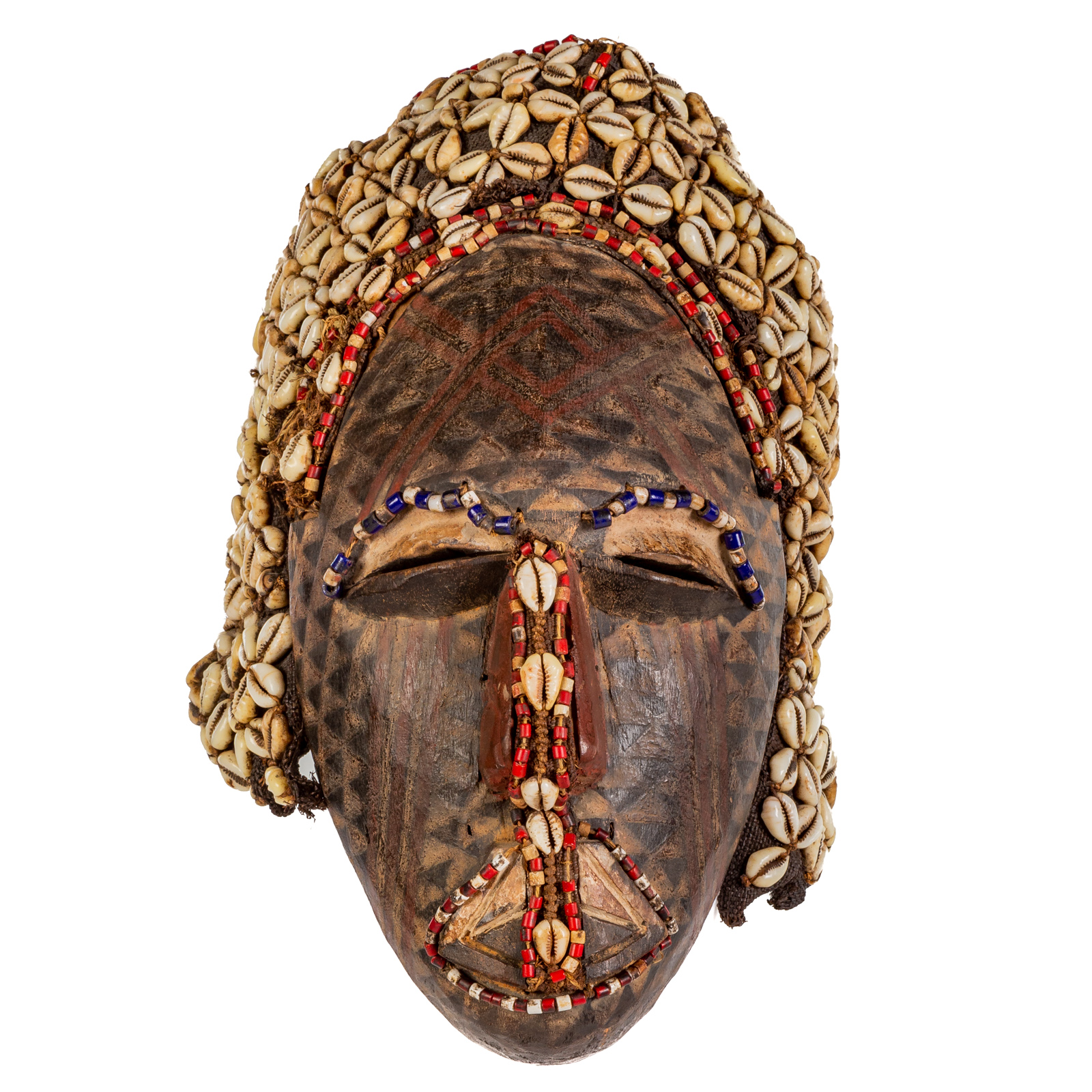 20TH CENTURY. AFRICAN THEMED MASK,