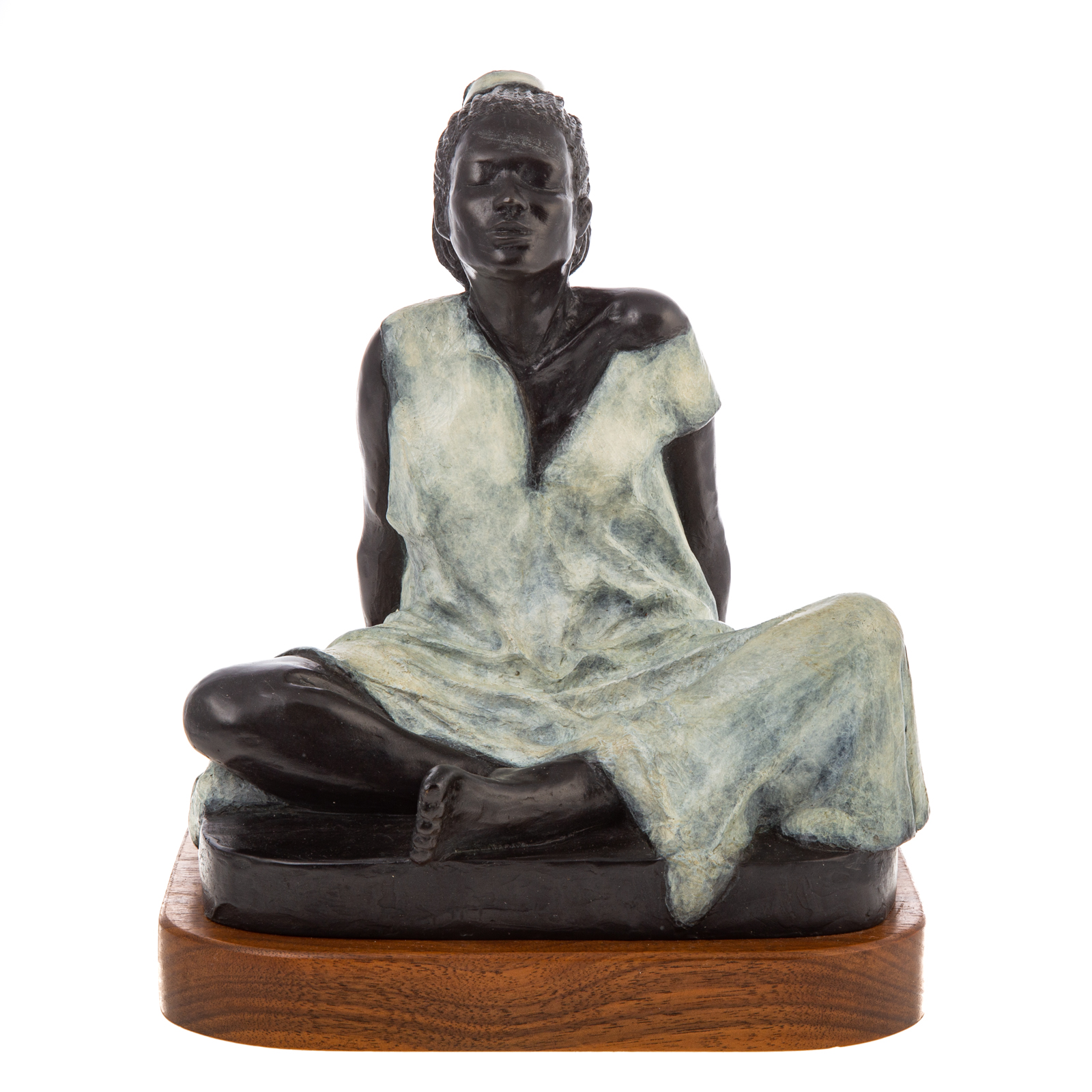 MANUELITA BROWN. "NIKKI," BRONZE