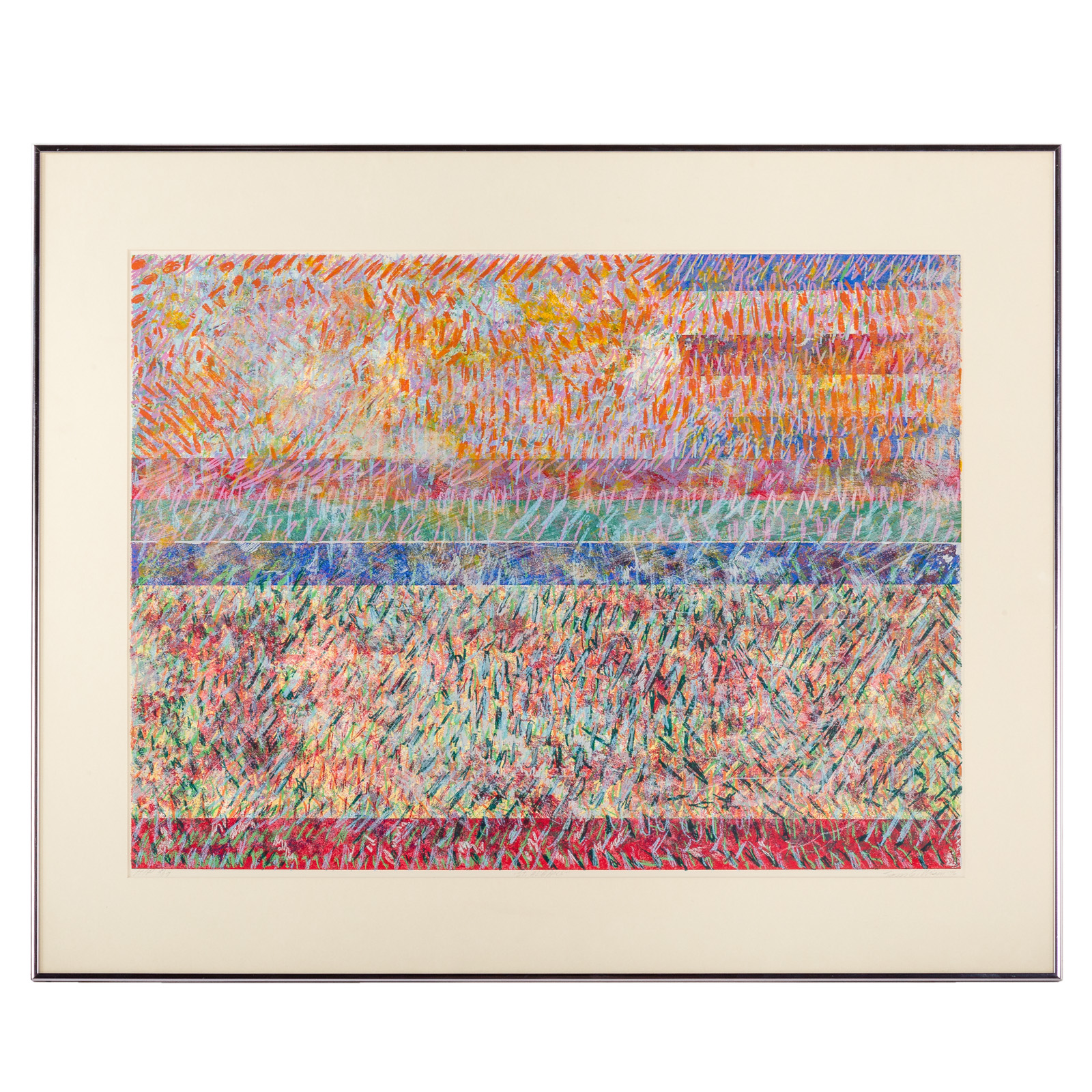 SAM GILLIAM ST ALBANS SILKSCREEN 338f0b