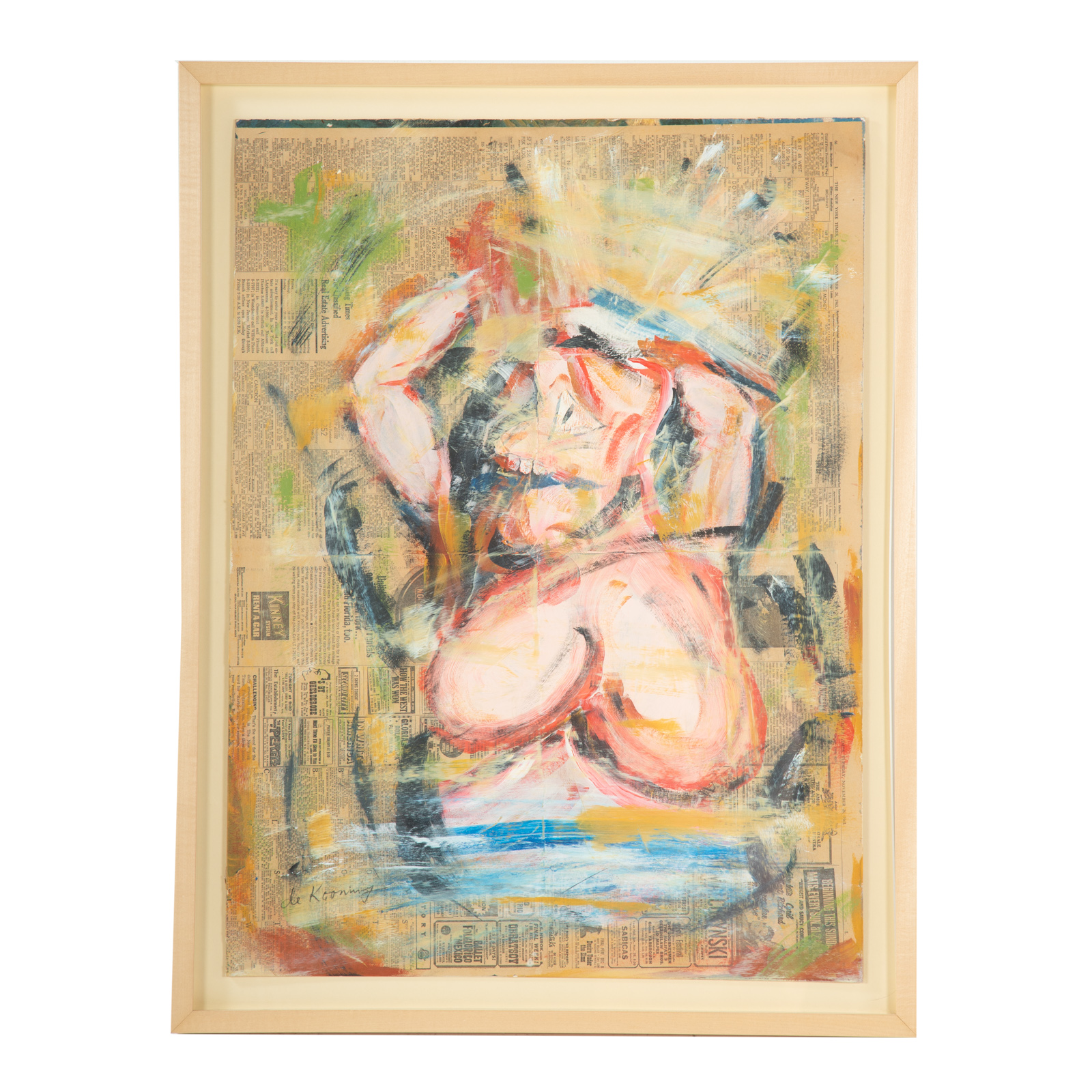 WILLEM DE KOONING ABSTRACT WOMAN  338f30