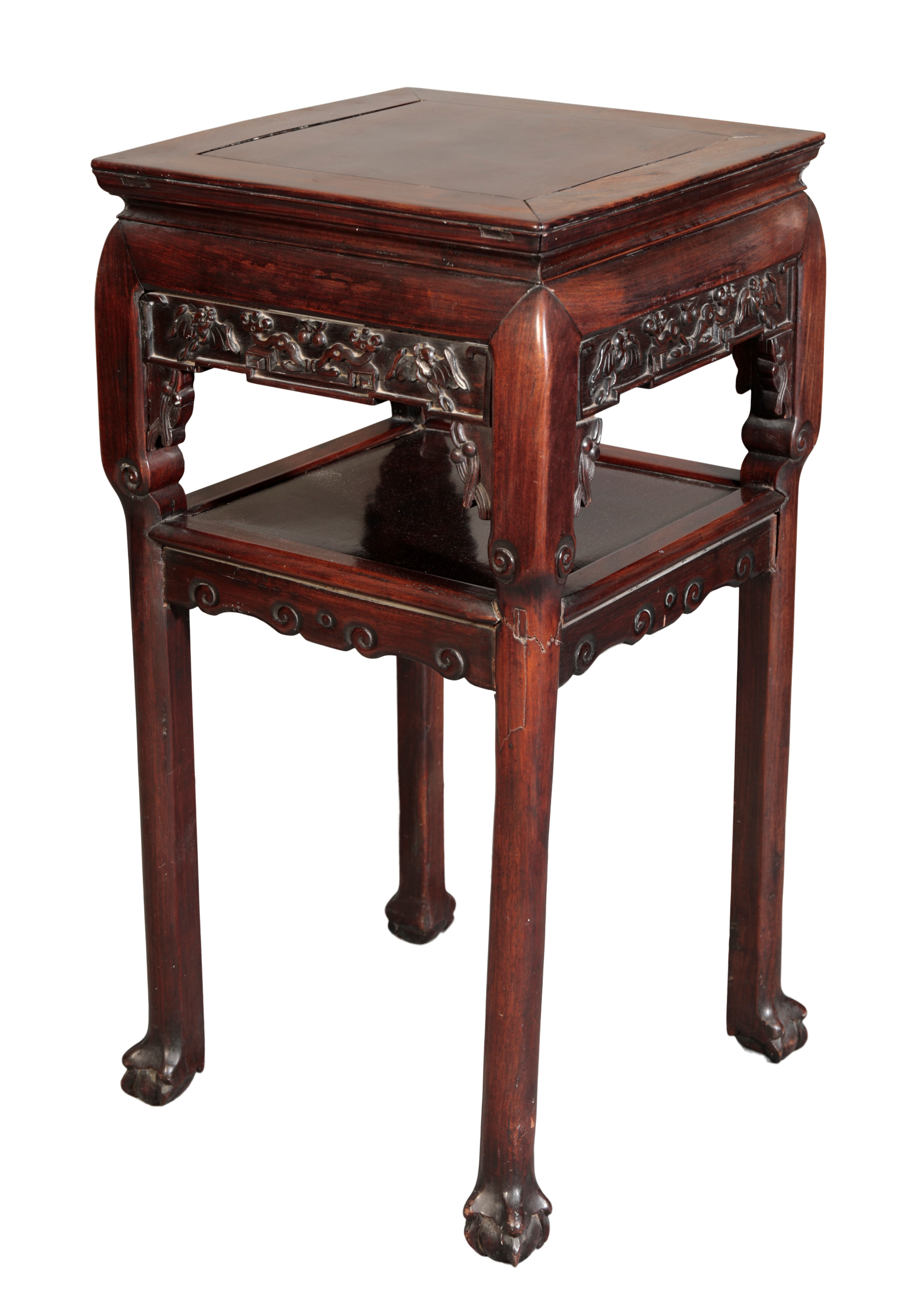 CHINESE HARDWOOD STAND QING with 338fda