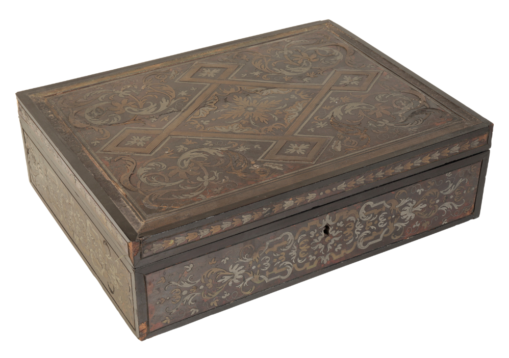 A BOULLE WORK AND EBONISED WOOD 33901d