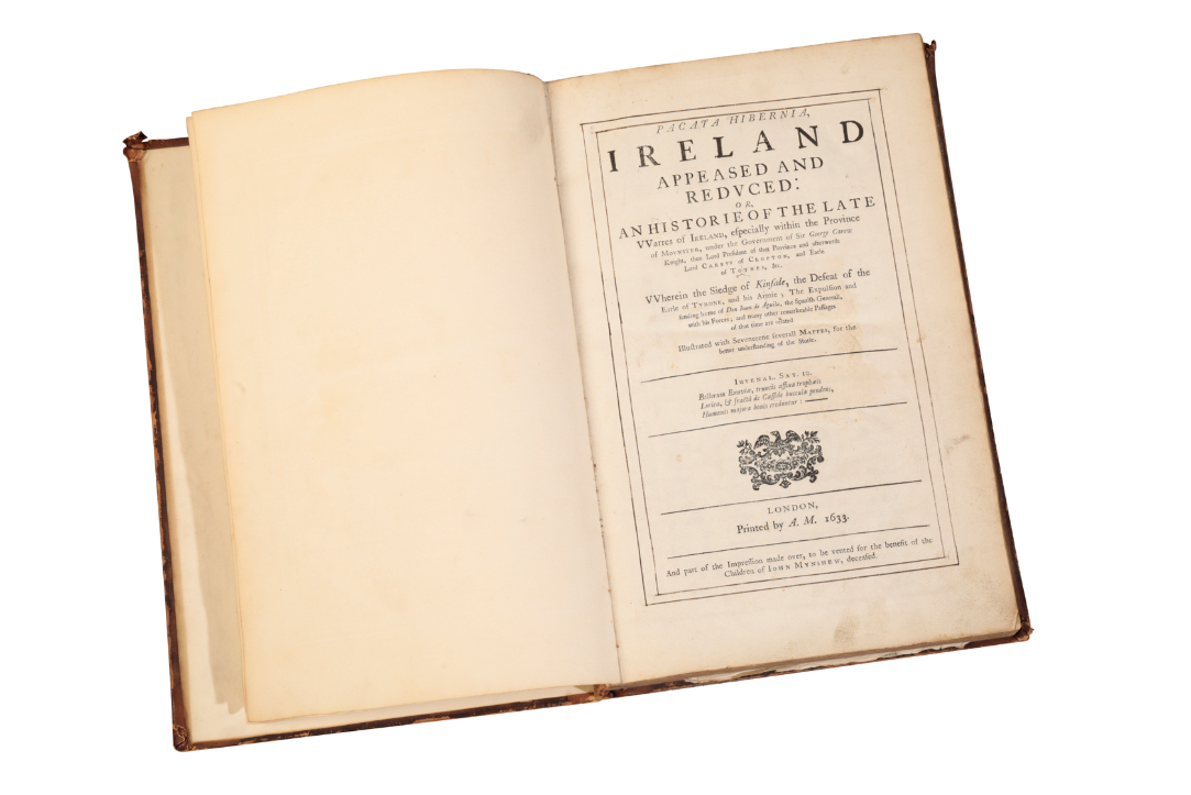 PACATA HIBERNIA 1633 "Ireland appeased