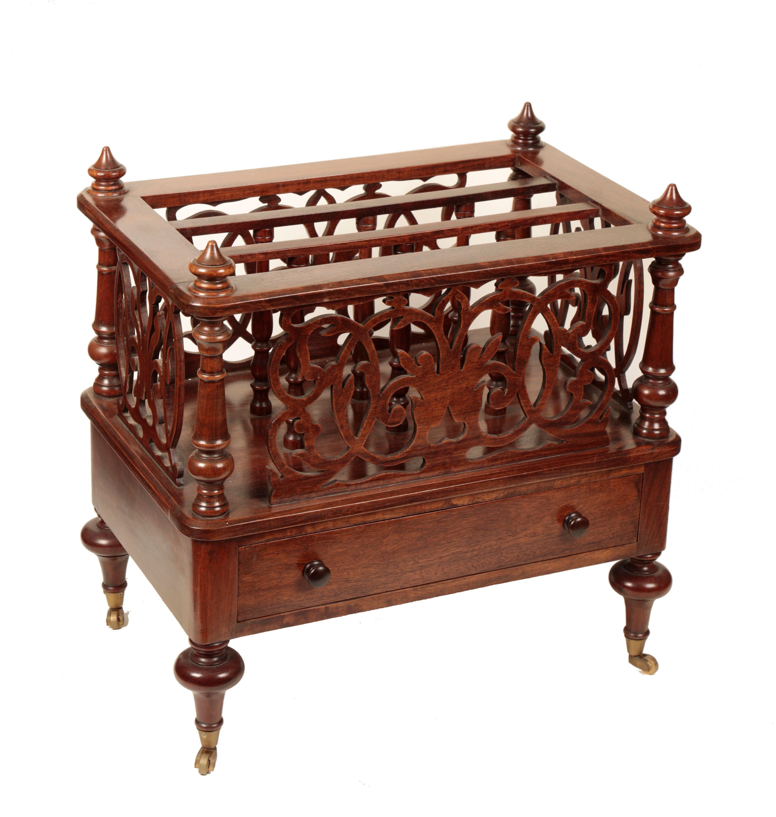 A VICTORIAN MAHOGANY CANTERBURY 339059