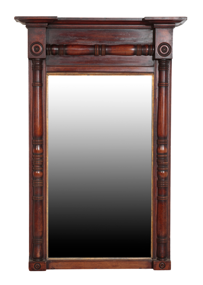A REGENCY CARVED AND STAINED WALNUT 33905b