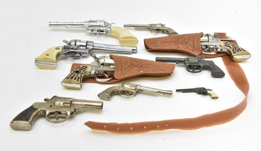 Pair of Mattel Shootin' Shell pistols