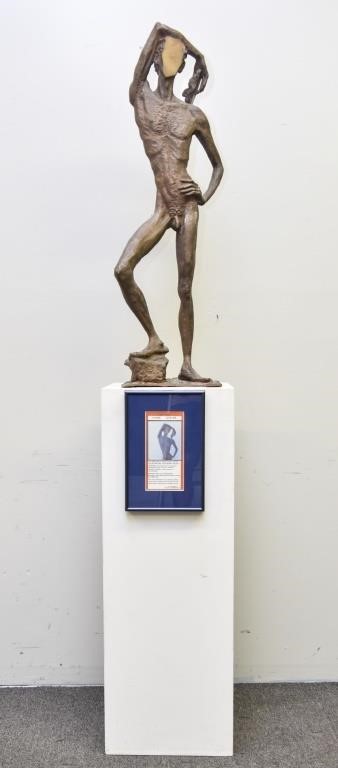 Yvonne DePalma, 20th c. bronze