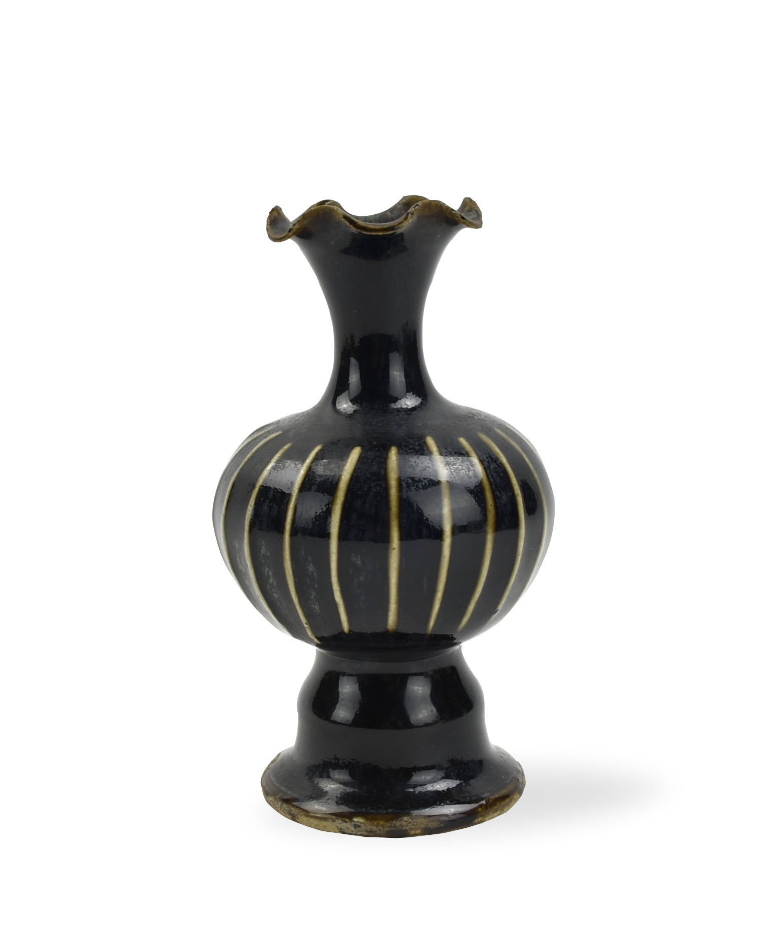 CHINESE HENAN BLACK GLAZED VASE SONG 33920e