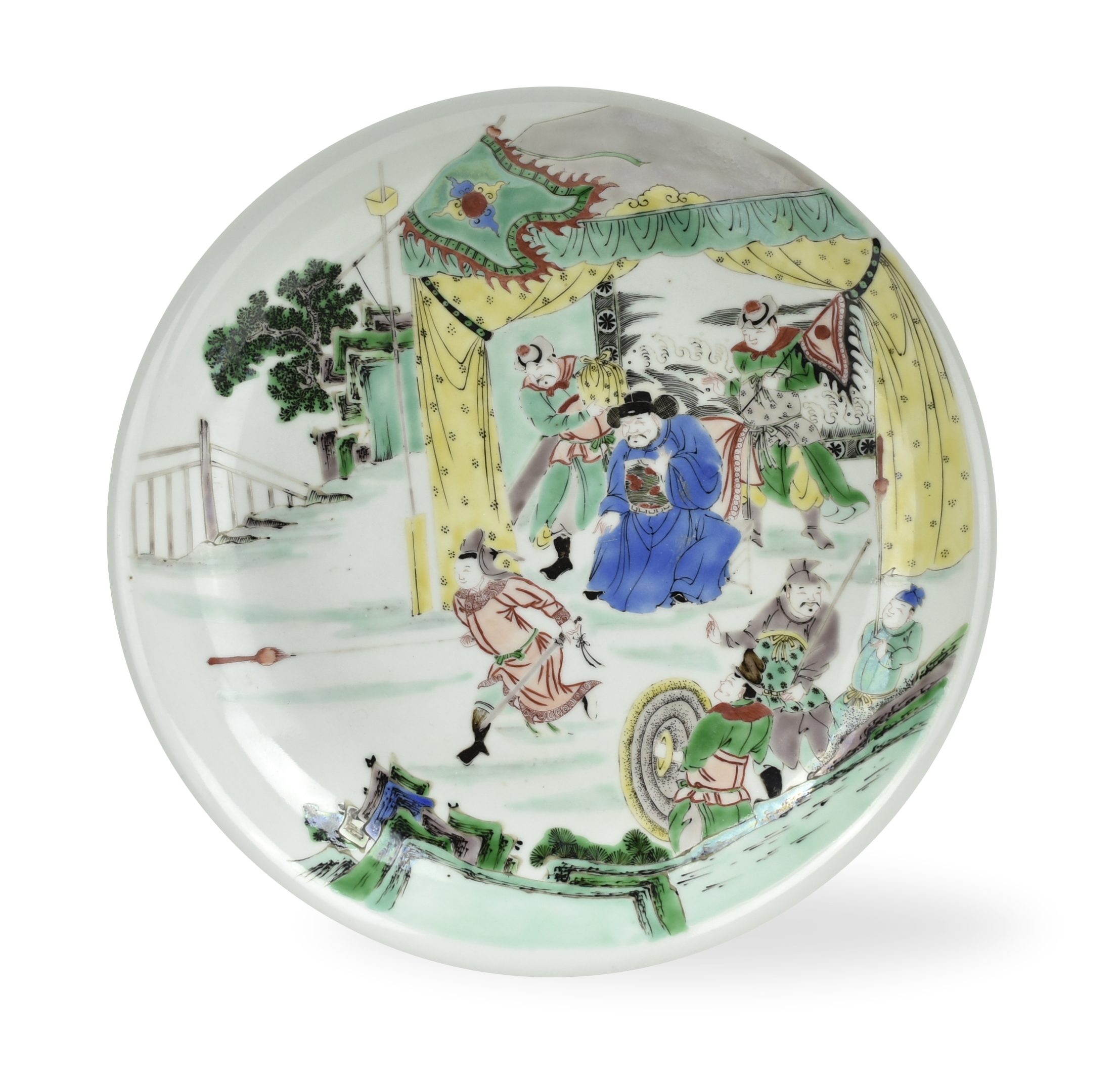 CHINESE FAMILLE VERTE CHARGER W  339287