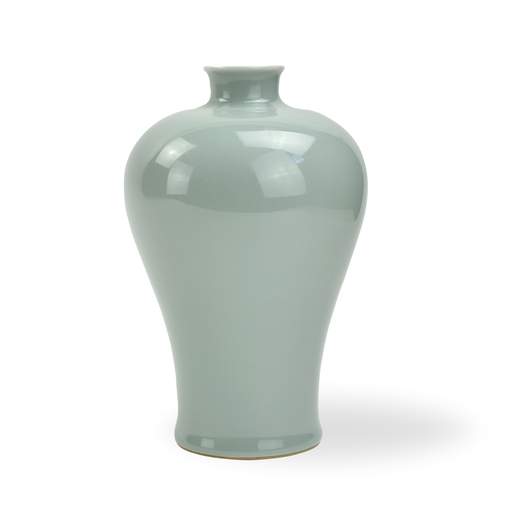 CHINESE GREEN GLAZED MEIPING VASE 339294