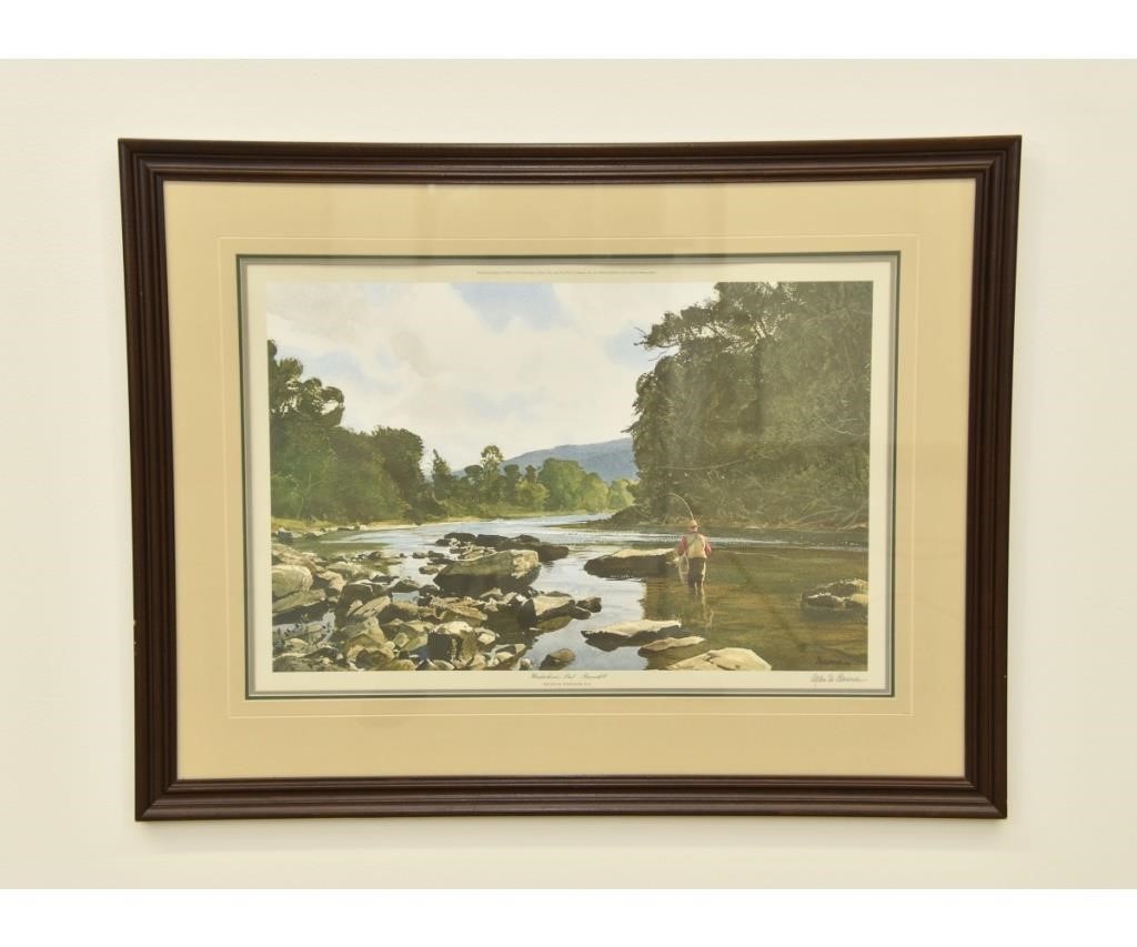 Ogden M. Pleissner pencil signed artist