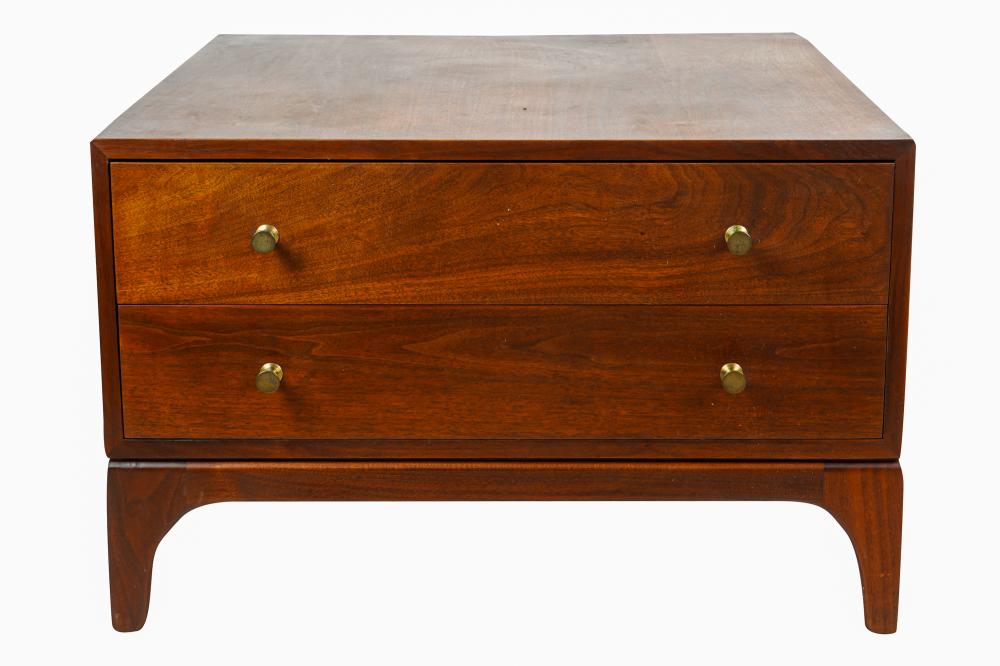 MID CENTURY MODERN TWO-DRAWER END