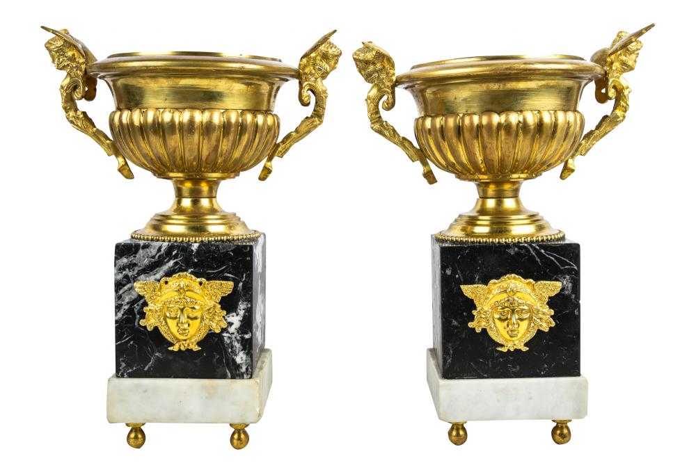 PAIR OF EMPIRE STYLE GILT BRONZE 336c6f