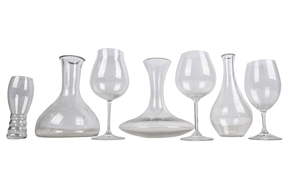 ASSEMBLED SET OF RIEDEL STEMWARE