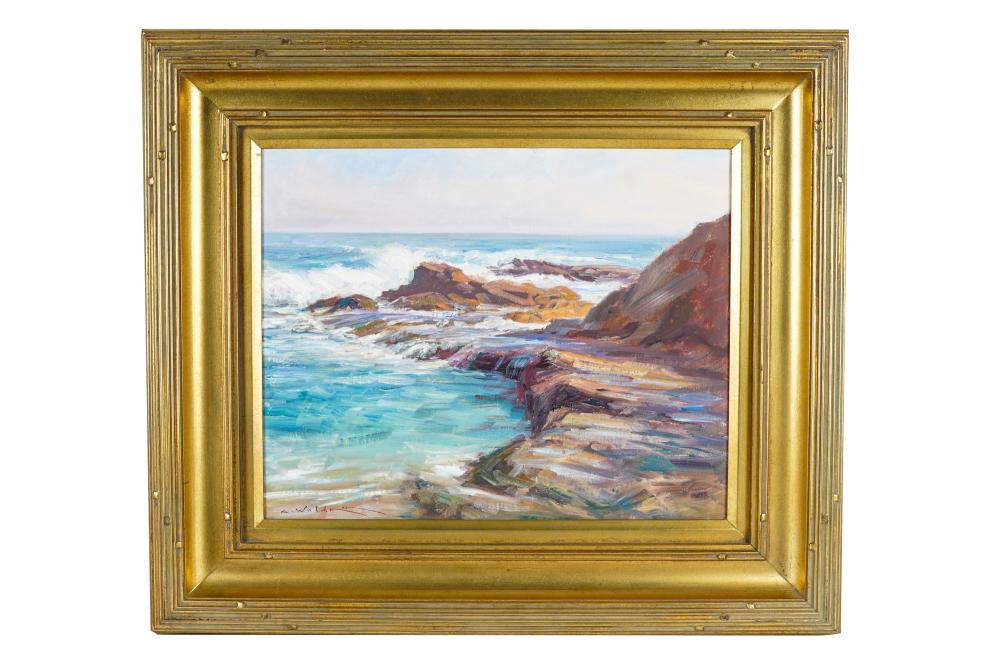 CHARLES WALDMAN INCOMING TIDE oil 336cf6