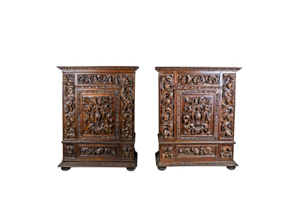 PAIR OF ITALIAN RENAISSANCE-STYLE