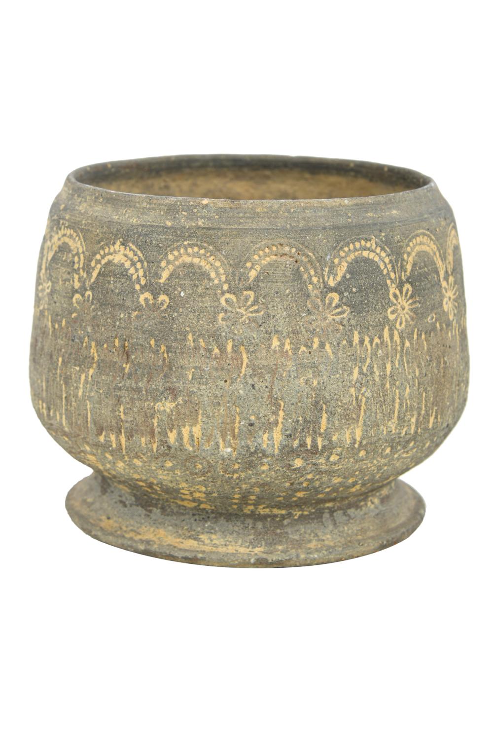 KOREAN FOOTED BOWL4 1/4 inches