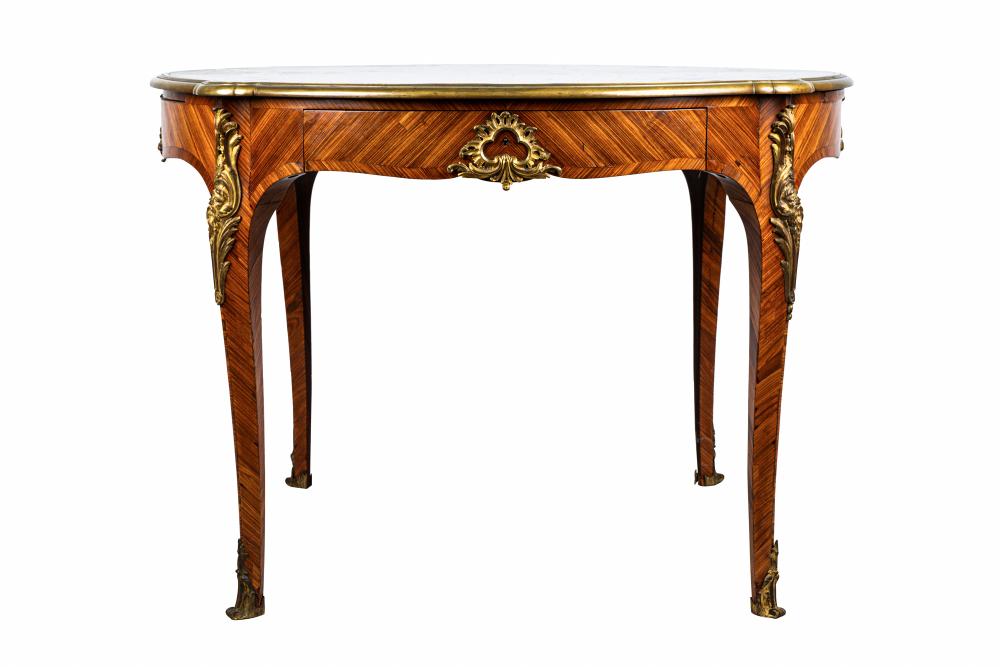 FRENCH ORMOLU-MOUNTED PARQUETRY