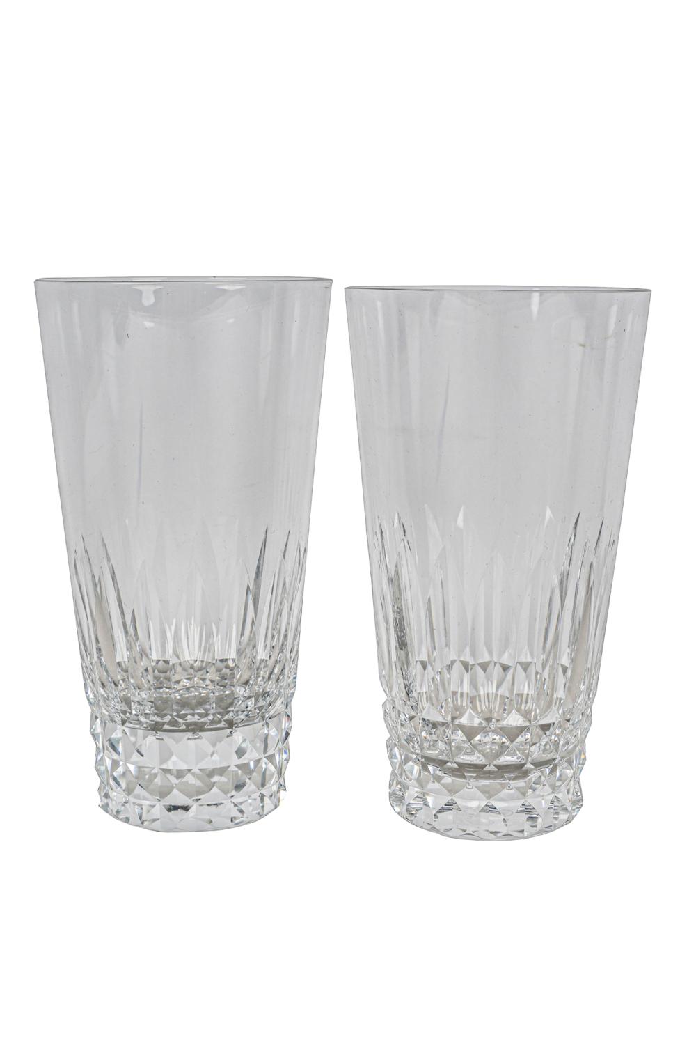 ELEVEN BACCARAT TUMBLERSeach signed 336ef7