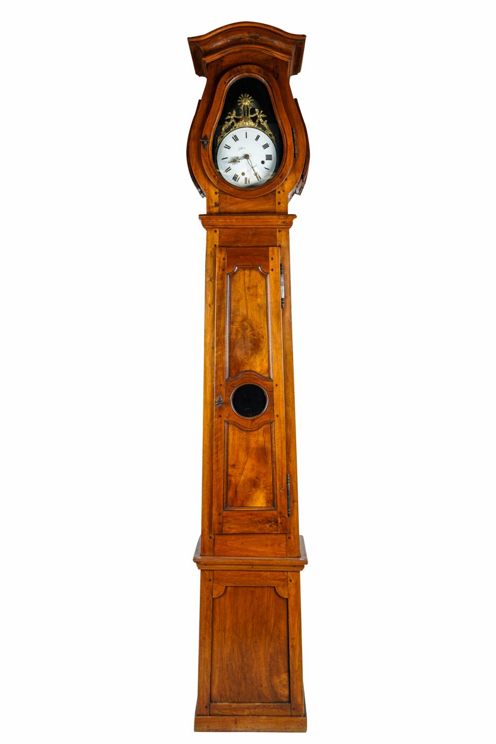 COUNTRY FRENCH PINE TALL CASE CLOCKwith 336f47