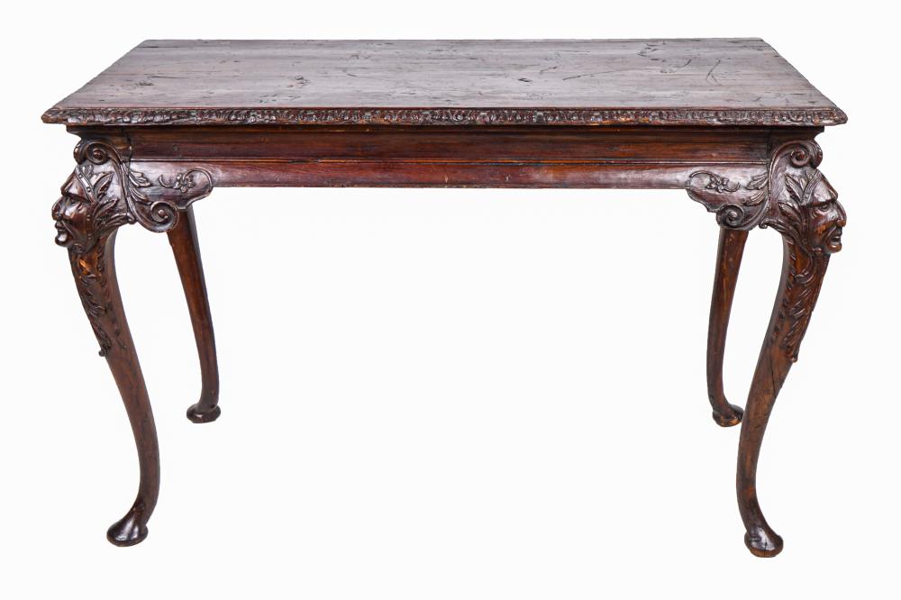 SCOTTISH CARVED PINE TABLECondition  336f6c