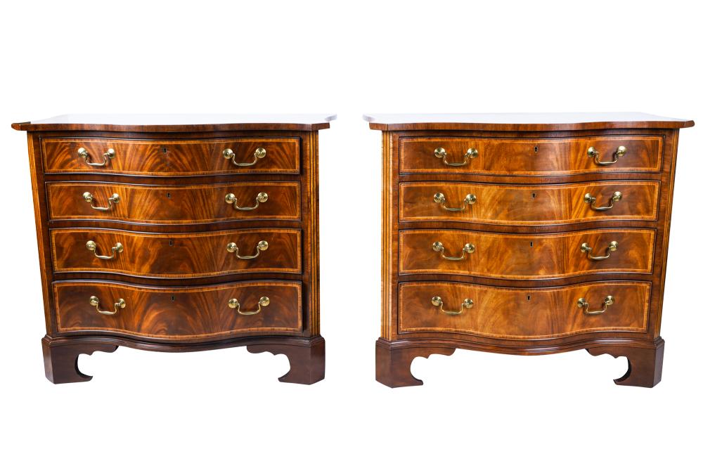 PAIR OF BAKER CHIPPENDALE STYLE 336ff4