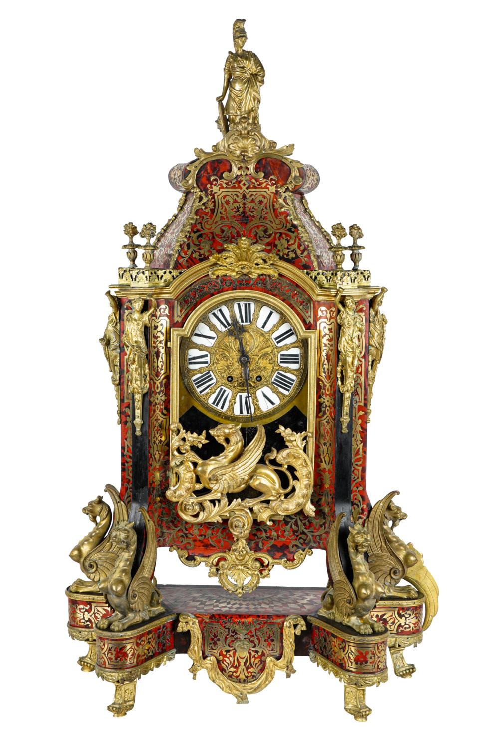 BOULLE MANTLE CLOCKCondition: with