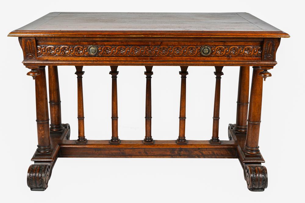 FRENCH RENAISSANCE STYLE WALNUT