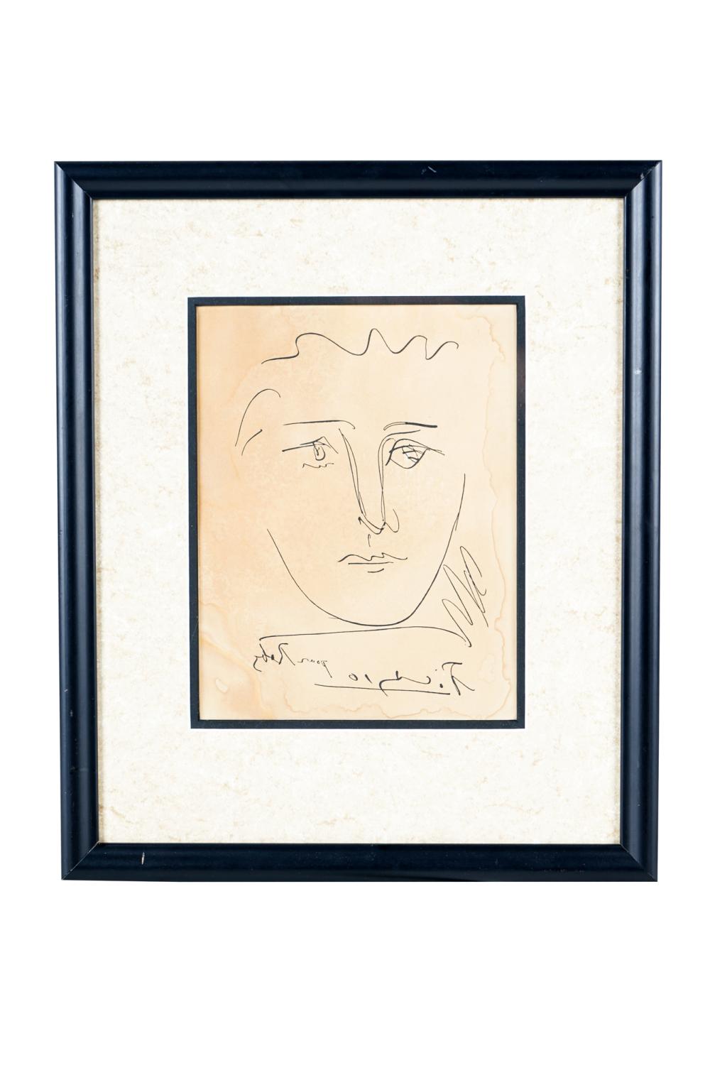 PABLO PICASSO (1881 - 1973): "POUR