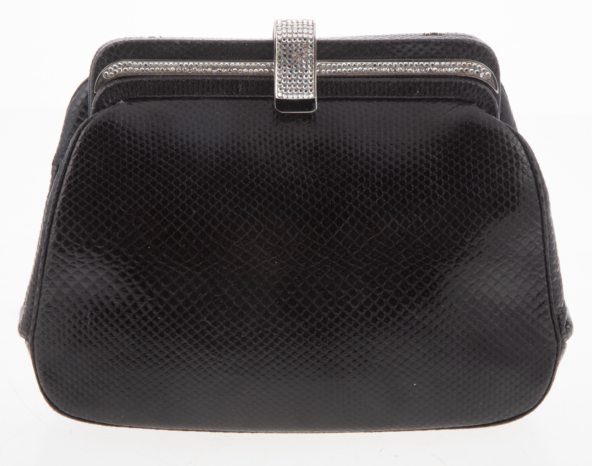 JUDITH LEIBER CRYSTAL AND BLACK