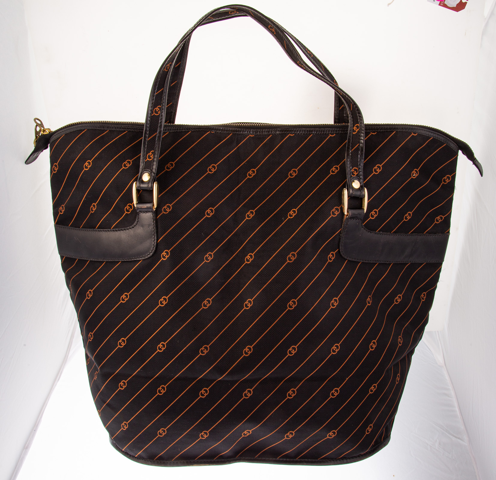 TWO GUCCI TRAVEL BAGS including 33718a