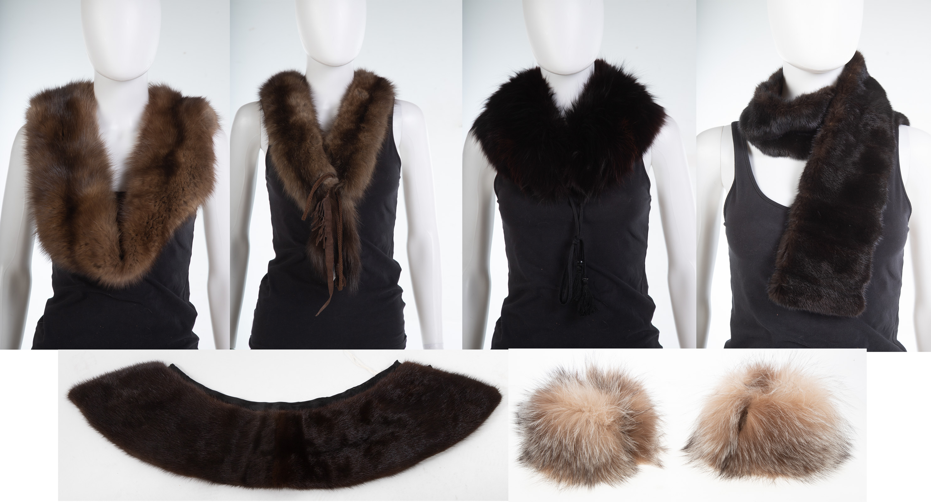 ASSORTED FUR TRIMS AND ACCESSORIES