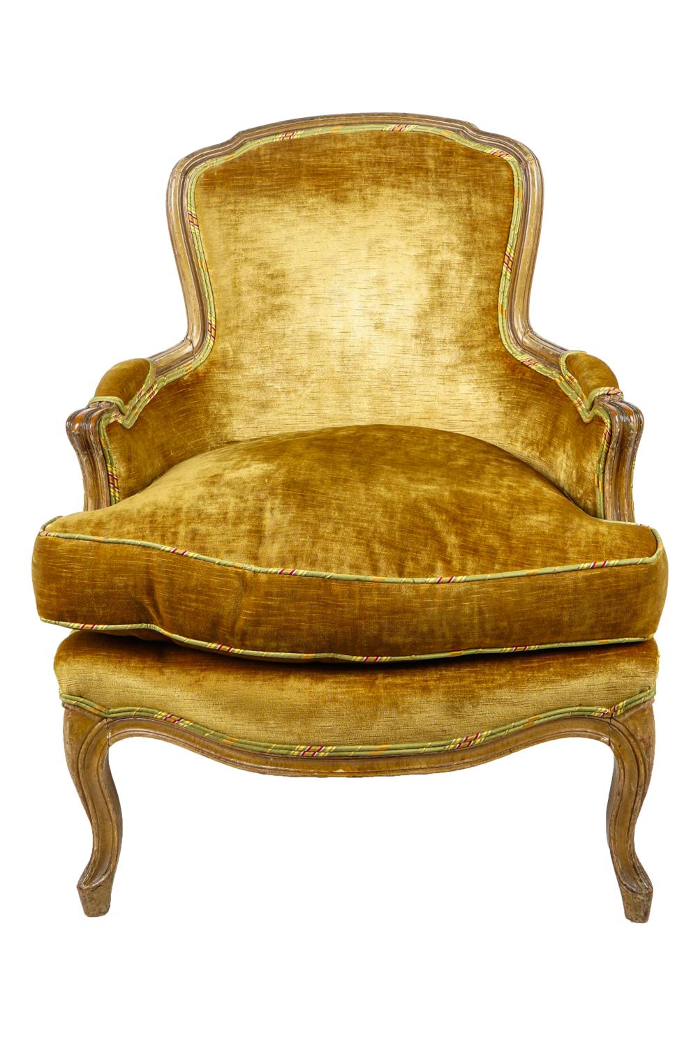 LOUIS XIV STYLE PAINTED BERGEREearly 3371fc