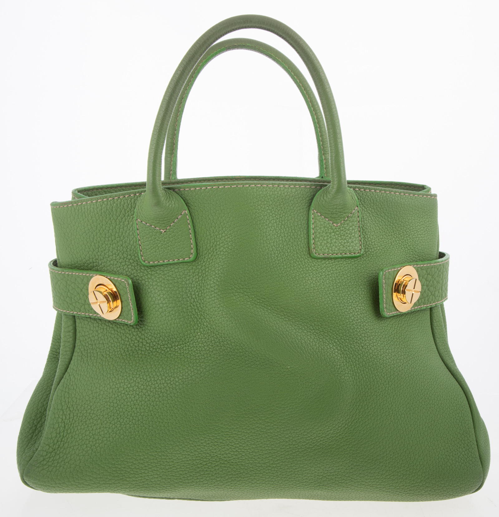 BARNEY'S ITALIAN KELLY GREEN LEATHER