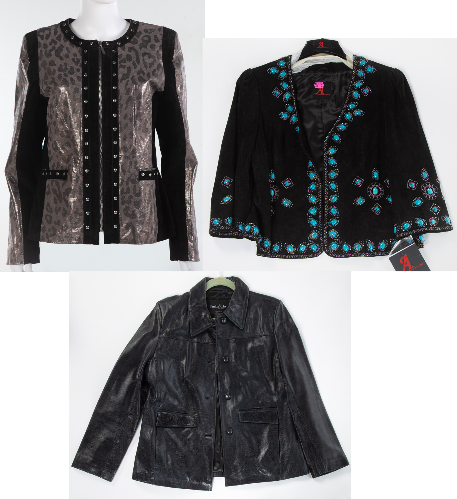 A COLLECTION OF THREE JACKETS Black 33721d